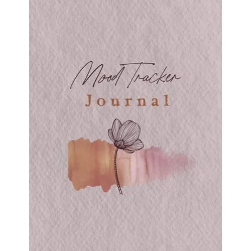 12 Month Coloring Mood Tracker Journal: Designed to encourage self-awareness - Paperback