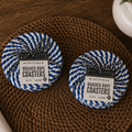 Blue Braided 4pk