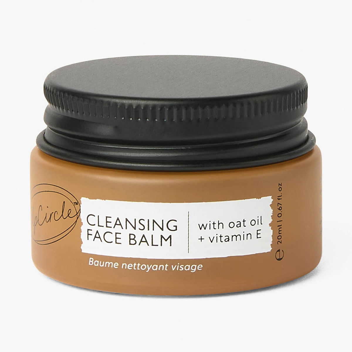 UpCircle Cleansing Face Balm with Oat Oil + Vitamin E - Travel Size