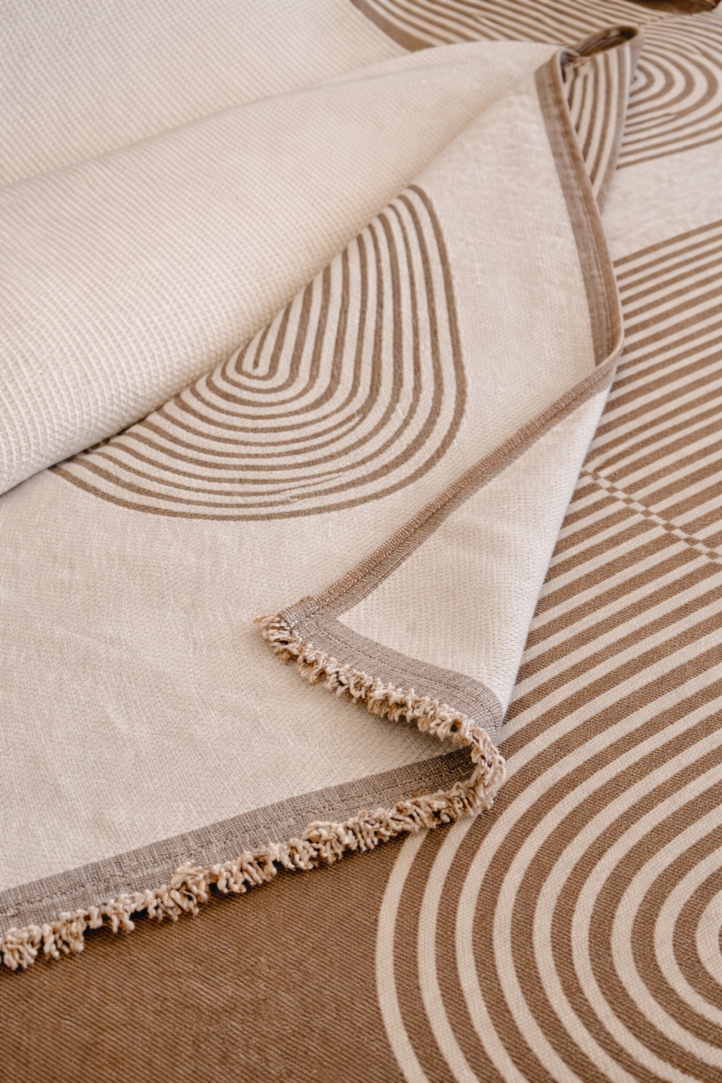 Zulu Chenille Throw Blanket — 71" × 51" – alternate product view