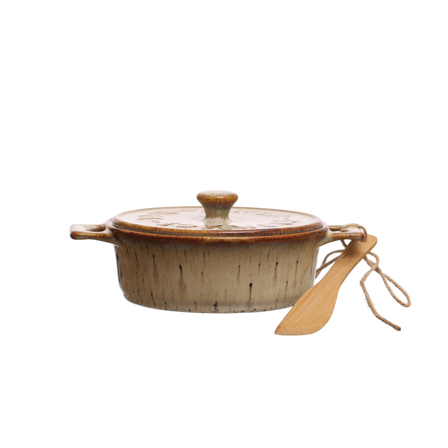 Ceramic brie baker set