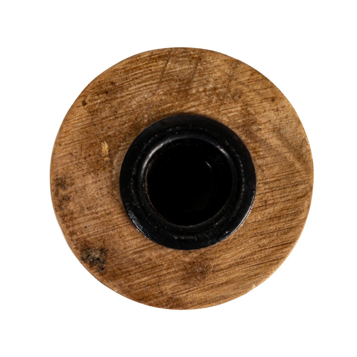 Mango wood taper candle holder