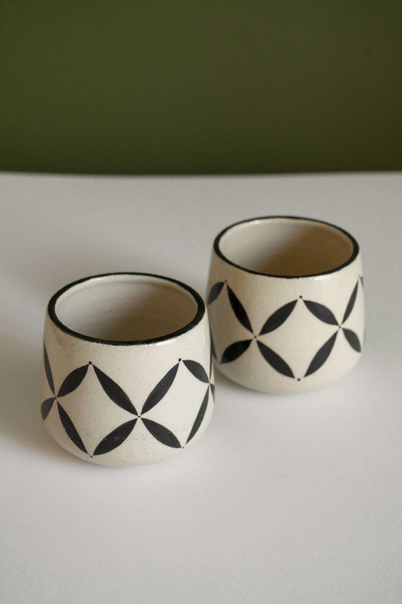 Hand-Painted Stoneware Coffee Mug — Heritage Collection