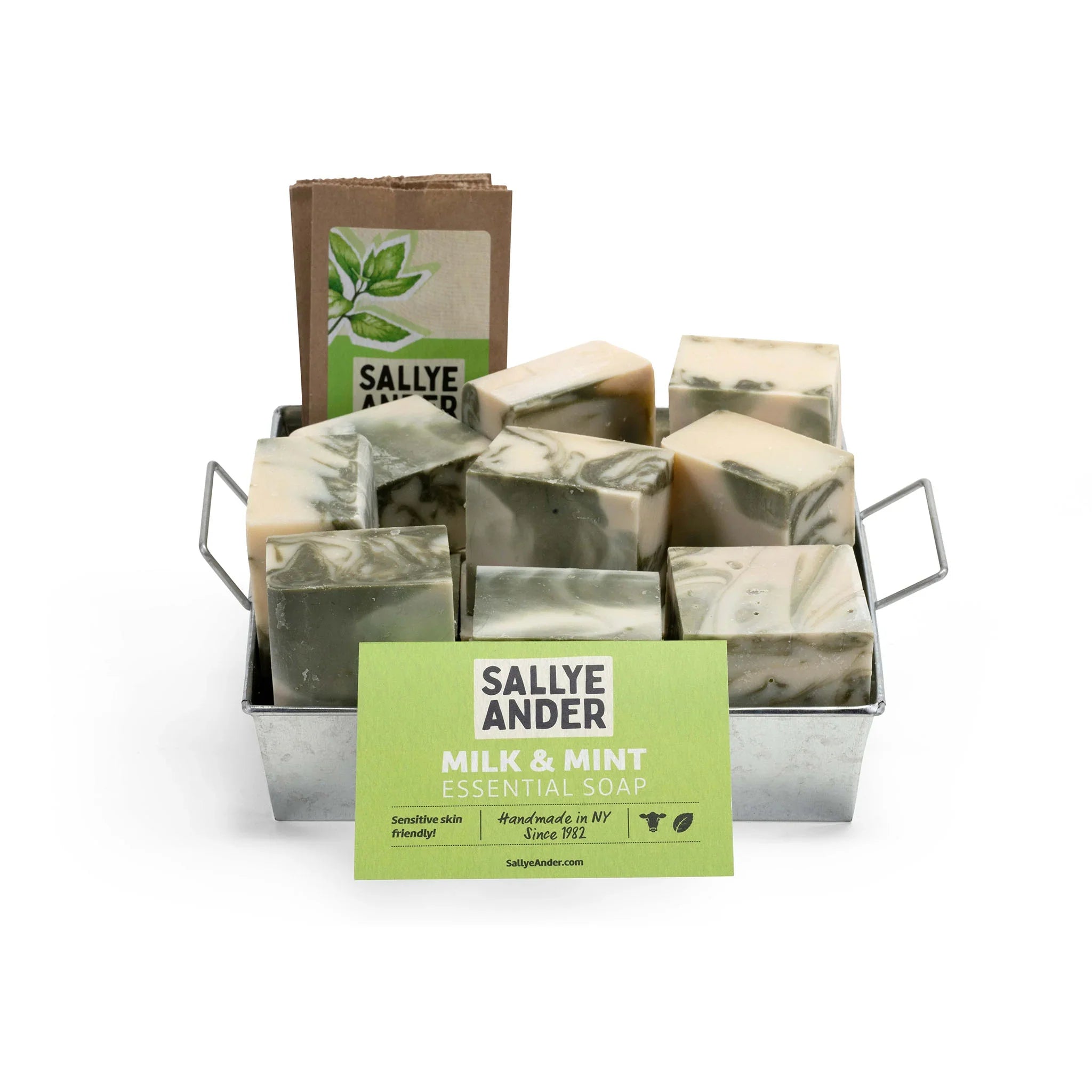 Milk and Mint bar soap