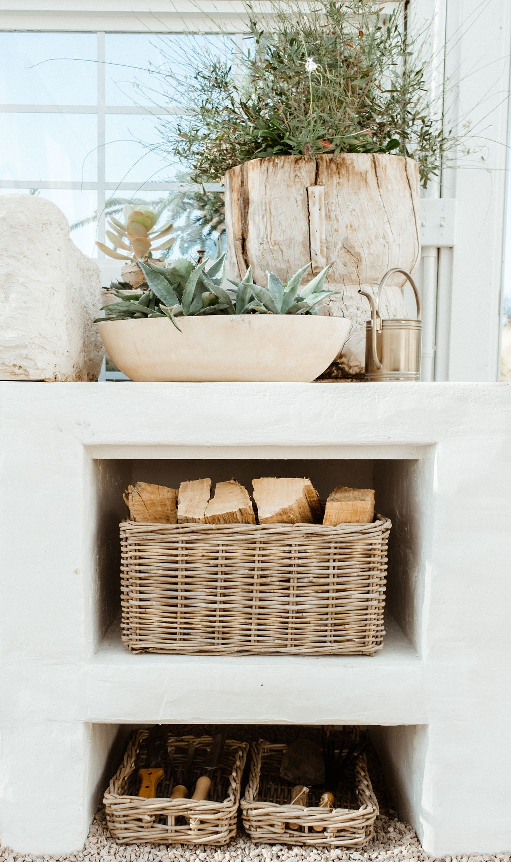 Rattan Rectangle Storage Basket