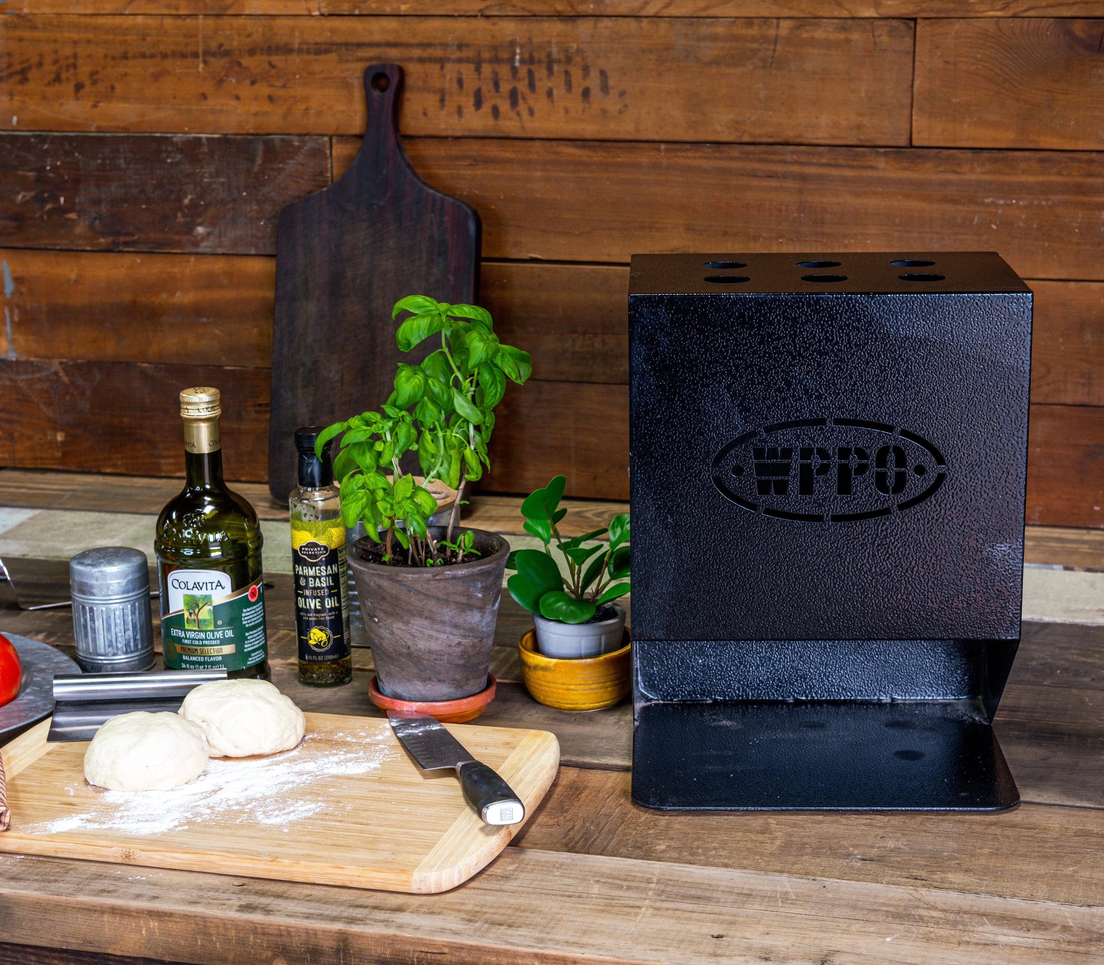 Outdoor Cooking Utensil Holder