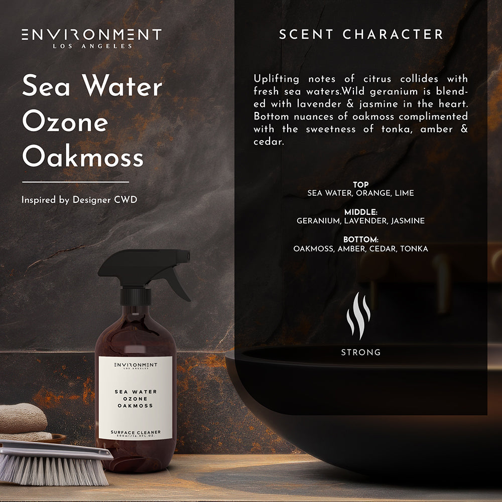 Sea Water | Ozone | Oakmoss Surface Cleaner (Inspired by Davidoff Cool Water®)