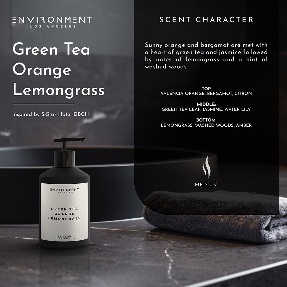 Green Tea | Orange | Lemongrass Lotion (Inspired by Delano Beach Club Hotel®)