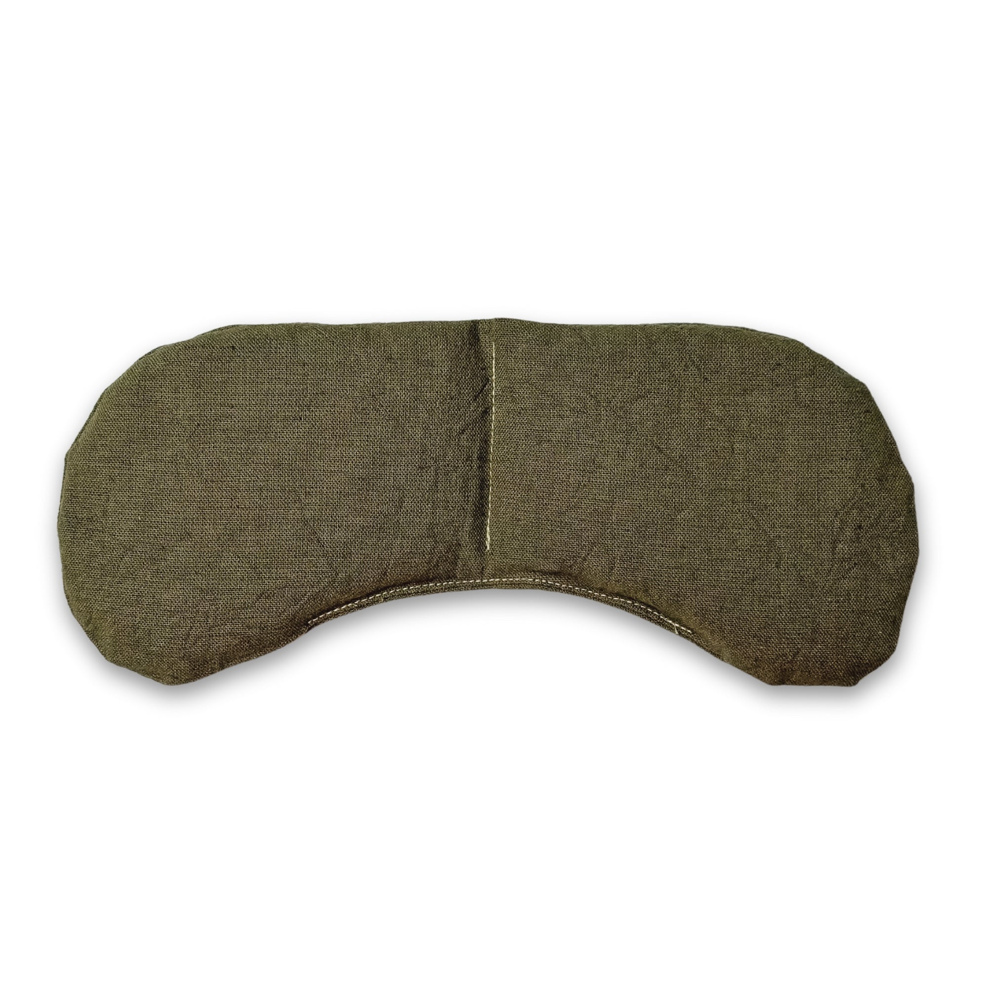 Slow North Olive weighted eye mask