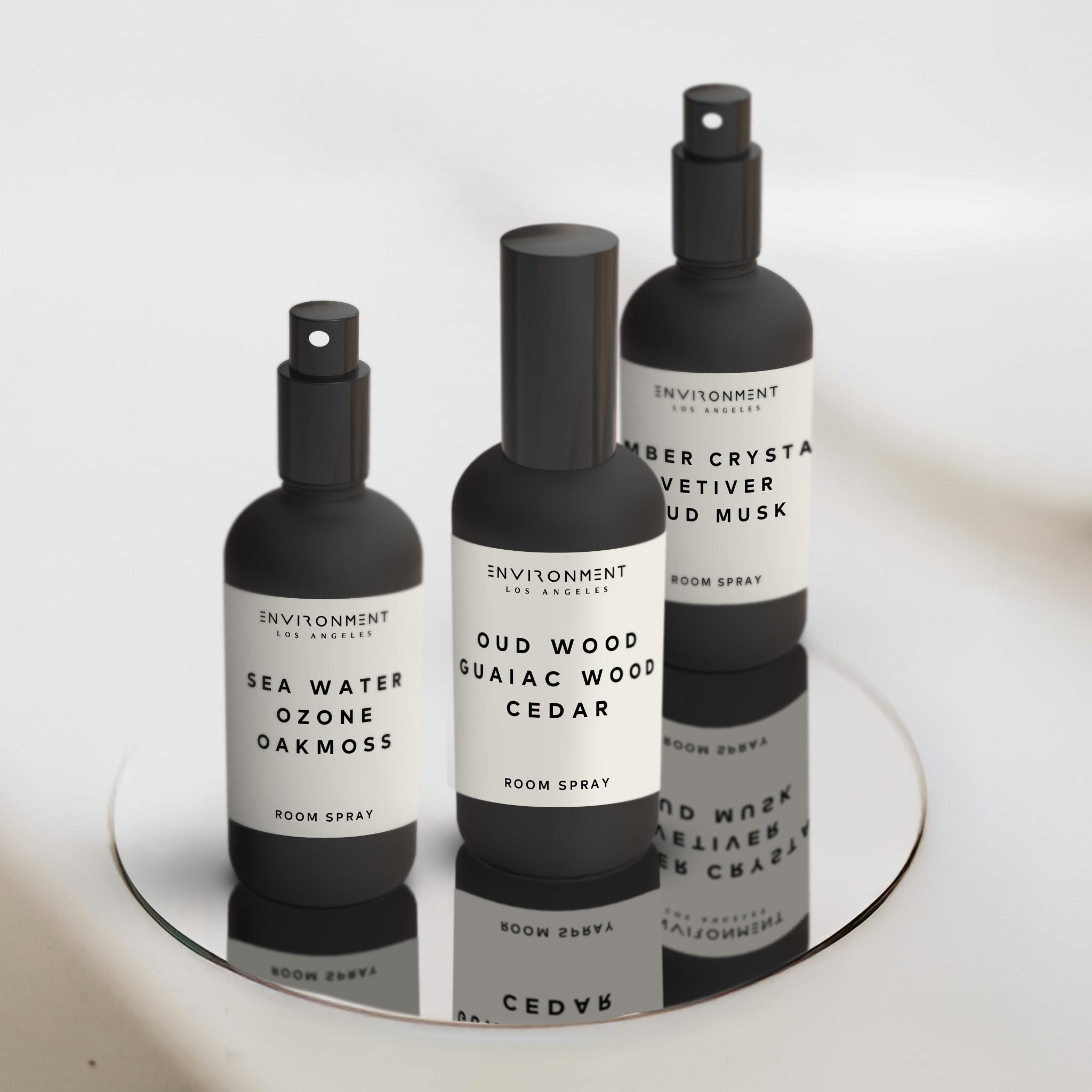 Amber Crystal | Vetiver | Oud Musk Room Spray (Inspired by Baccarat Rouge 540®)