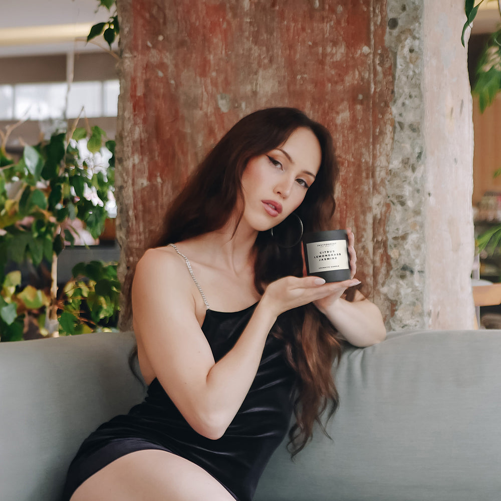 8oz White Tea | Cedar | Aloe Vera Candle with Lid and Box (Inspired by Westin Hotel®)