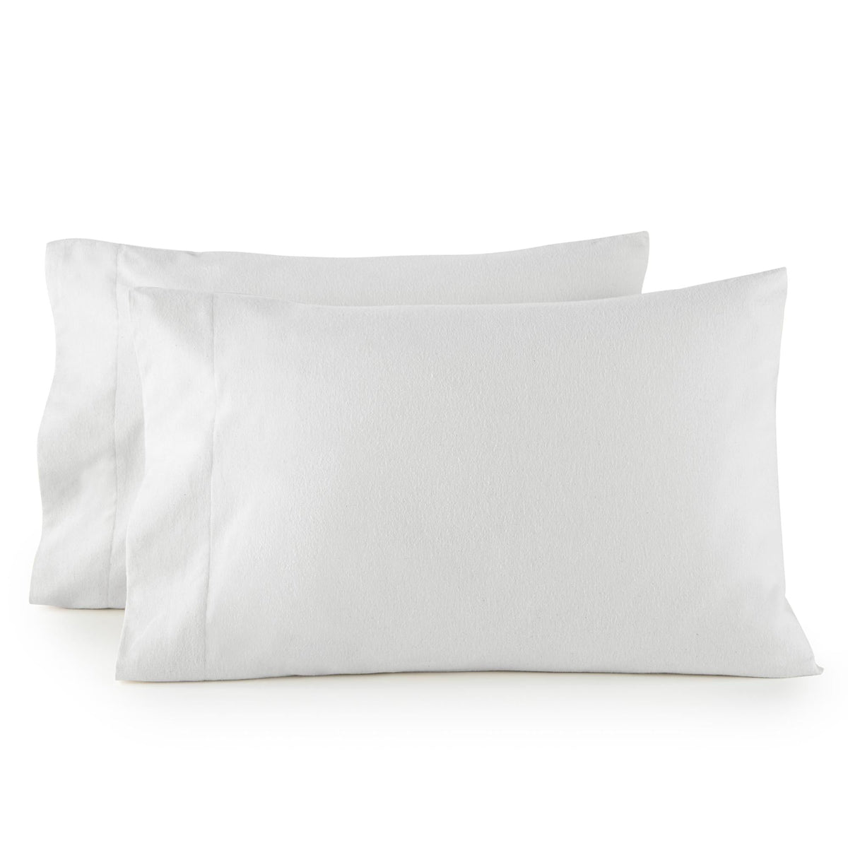 Whisper Organics organic cotton flannel pillowcase set