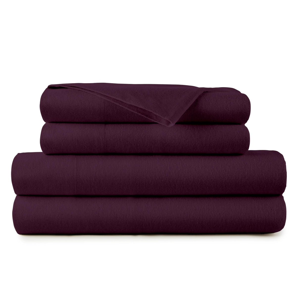 Whisper Organics organic cotton flannel sheet set
