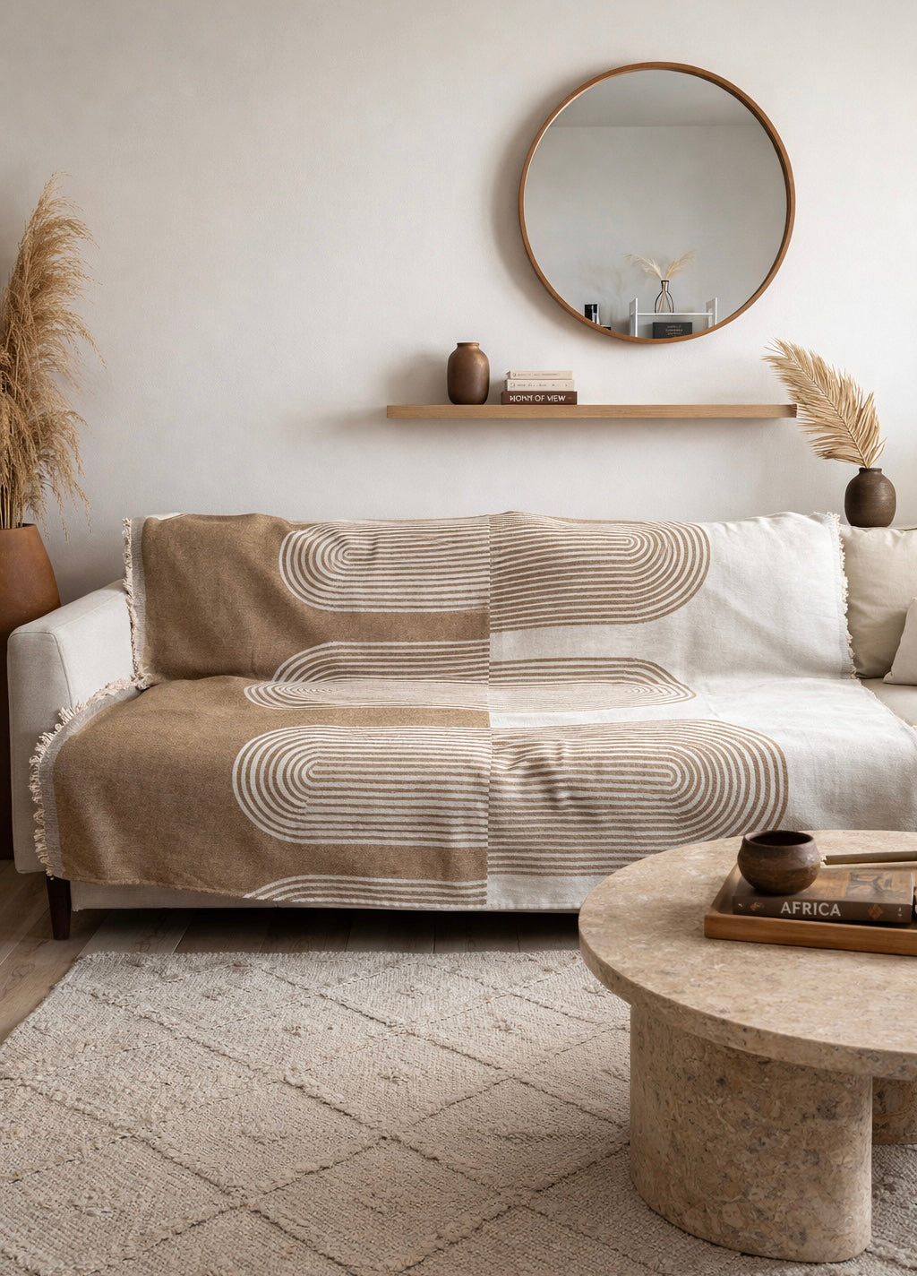 Zulu Chenille Throw Blanket — 71" × 51" – alternate product view