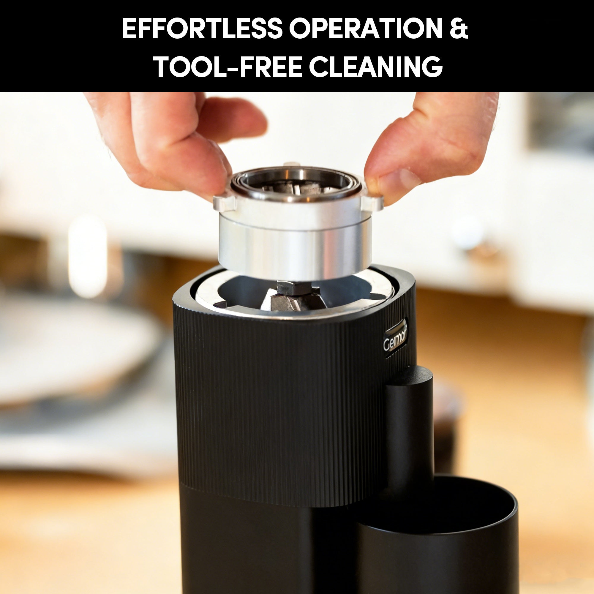 Geimori T38 Battery Coffee Grinder | Cordless Precision Grinder