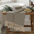 Nautical Turkish Cotton Towel — 180 GSM