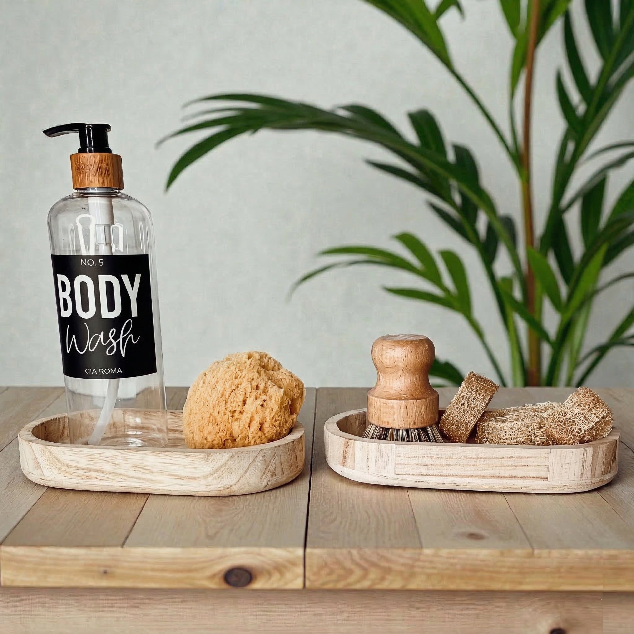 Rustic Wood Trinket Tray