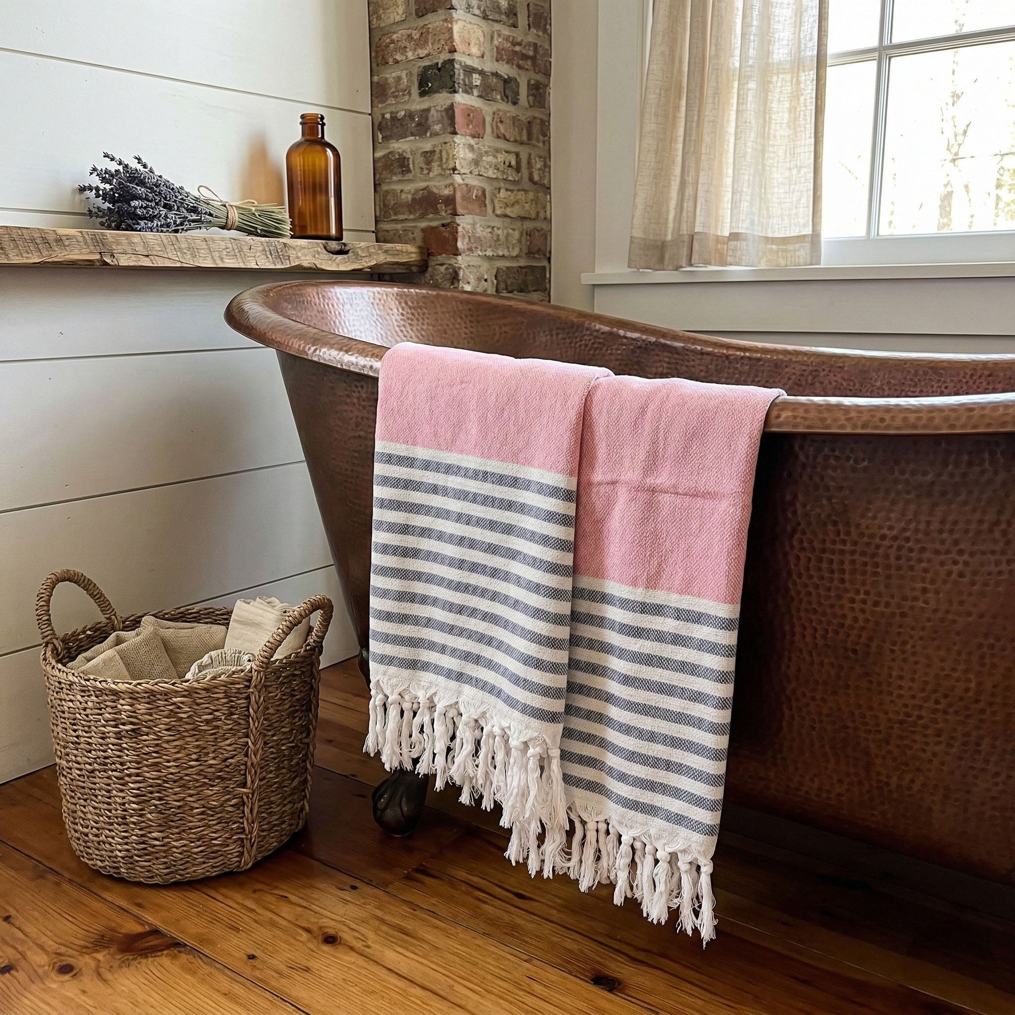 Mediterranean Turkish Cotton Towel — 180 GSM