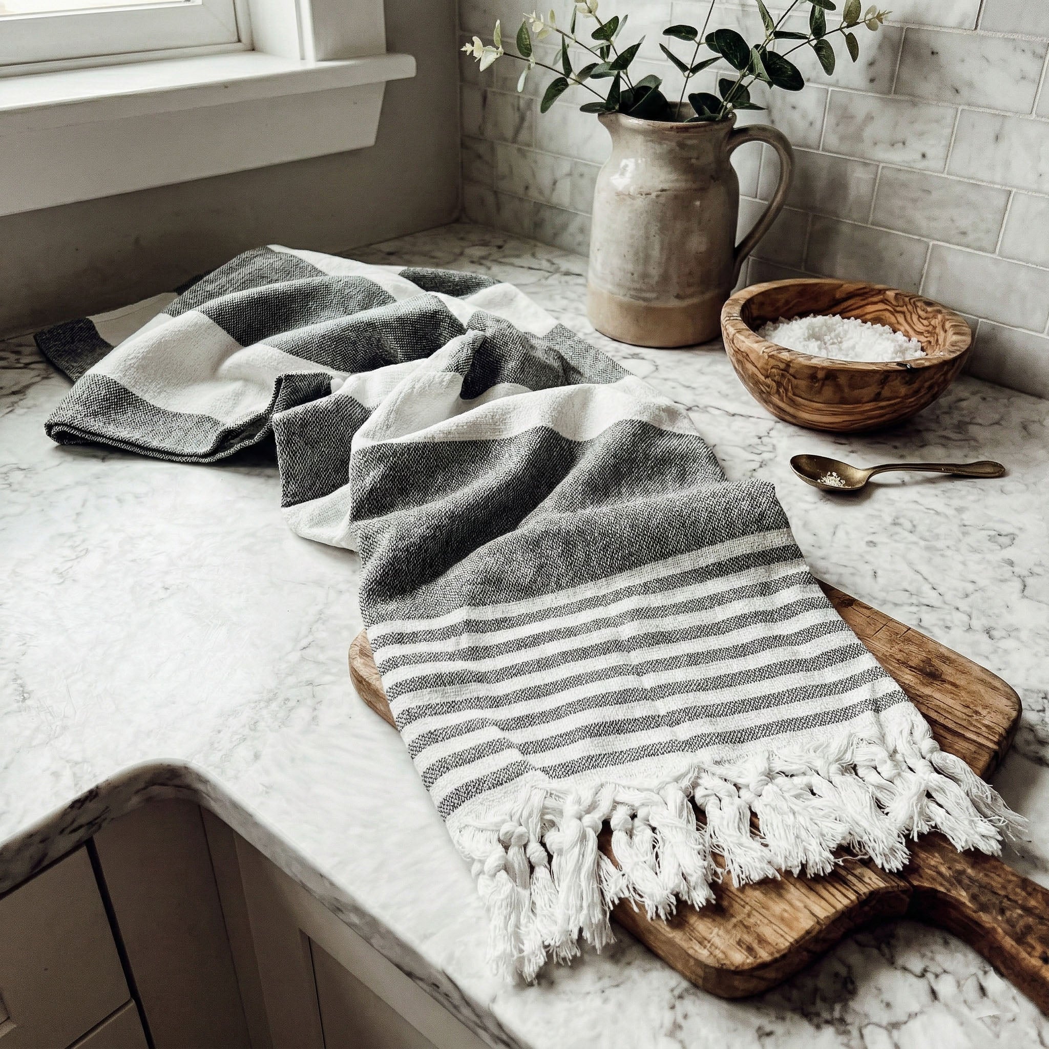 Mediterranean Turkish Cotton Towel — 180 GSM
