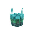 Green Ombre Rope Basket