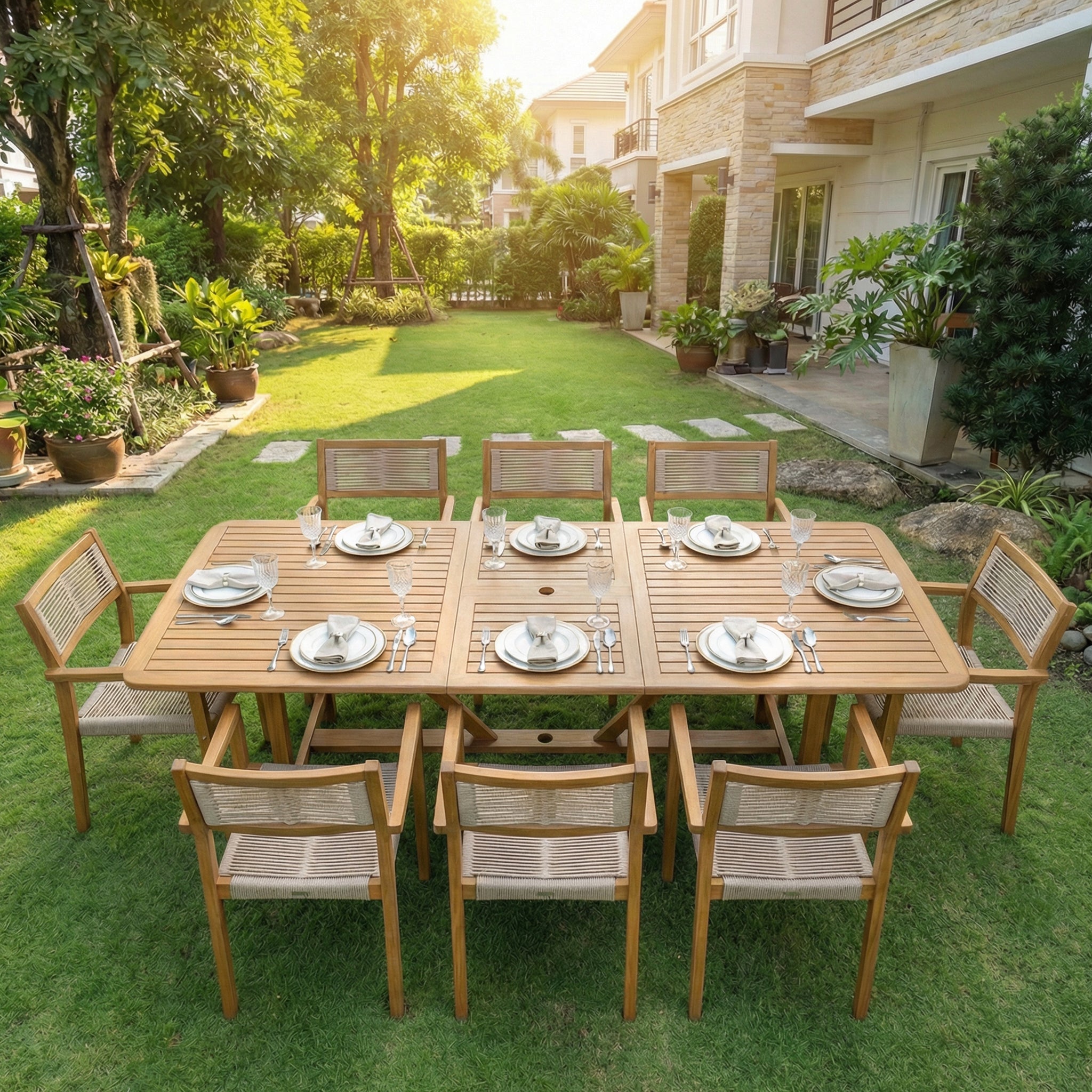 Heritage outdoor armchair room setting