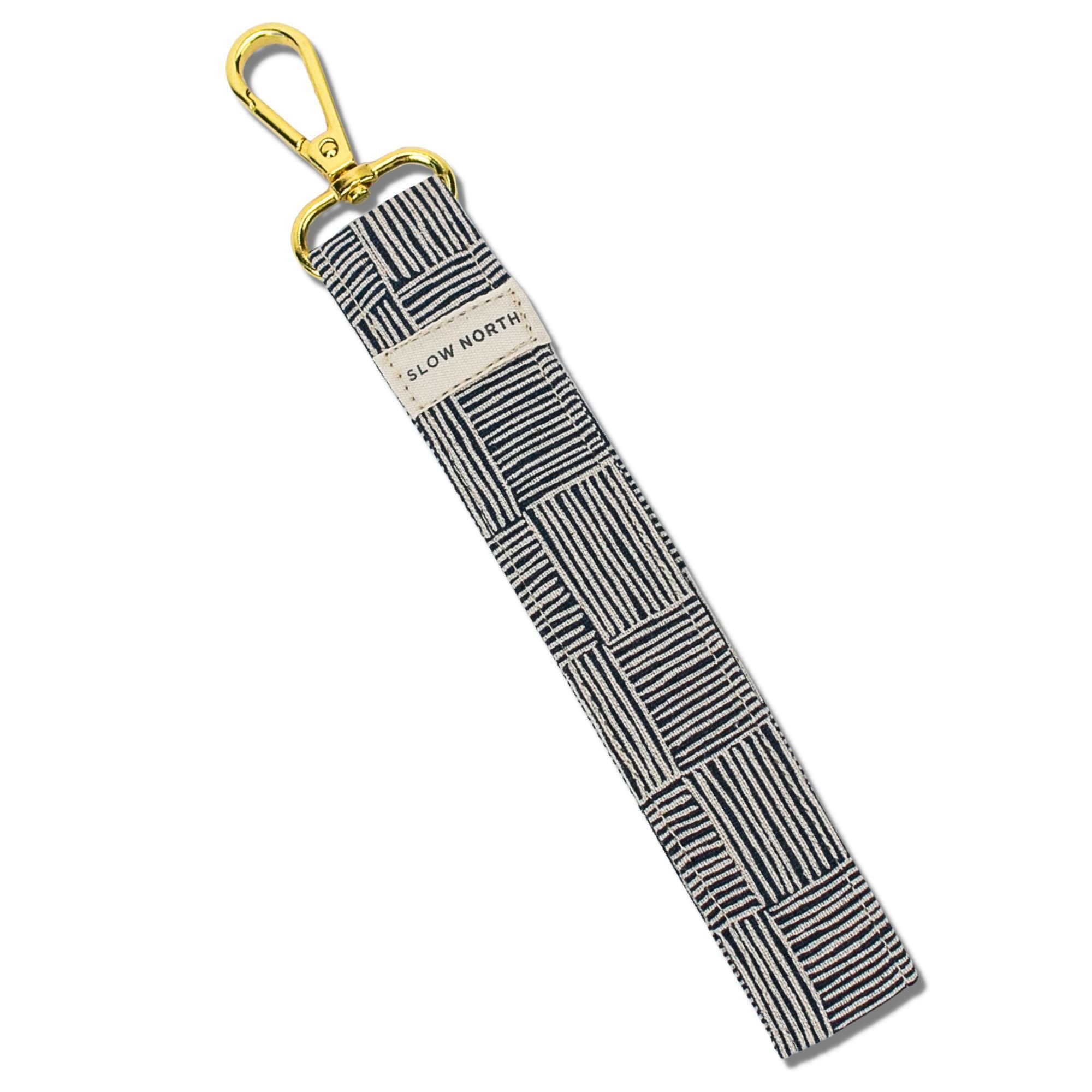 Slow North Haystack wristlet keychain