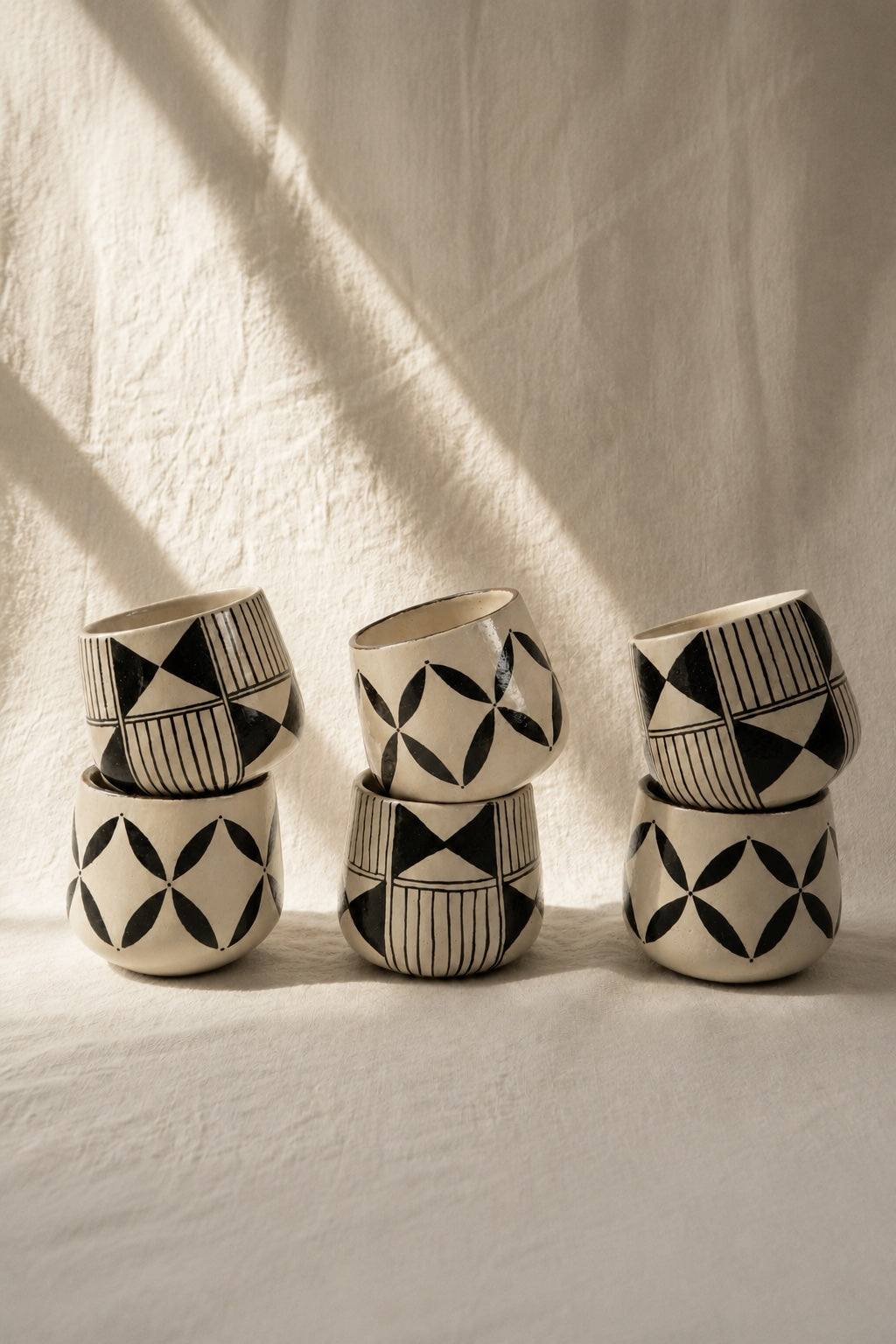 Hand-Painted Stoneware Coffee Mug — Heritage Collection