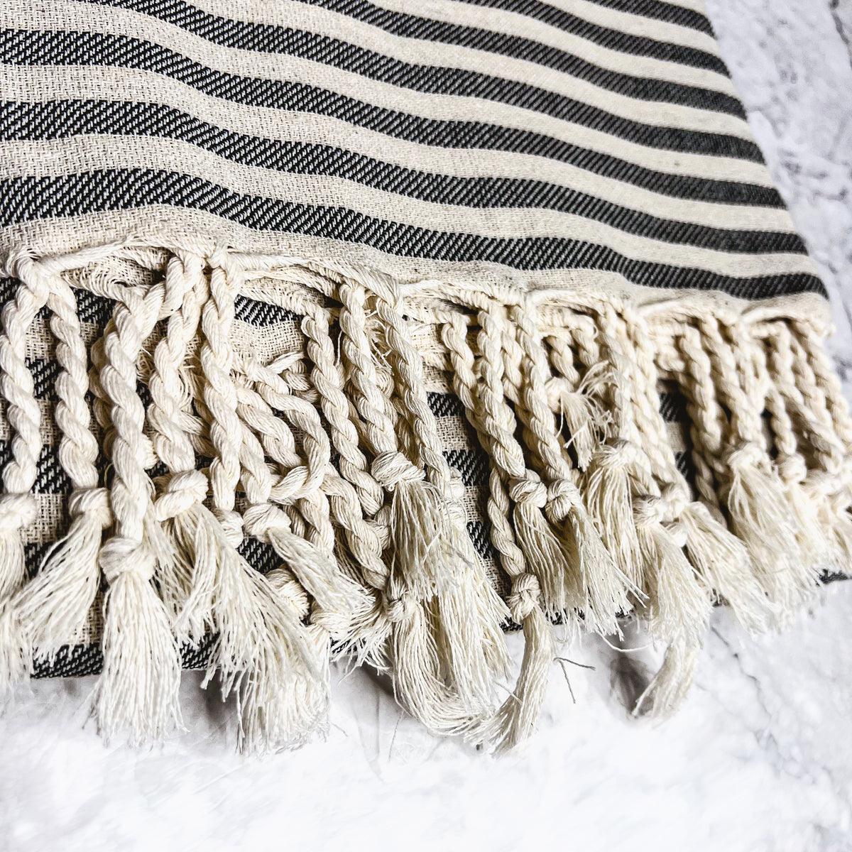 Nautical Turkish Cotton Towel — 180 GSM