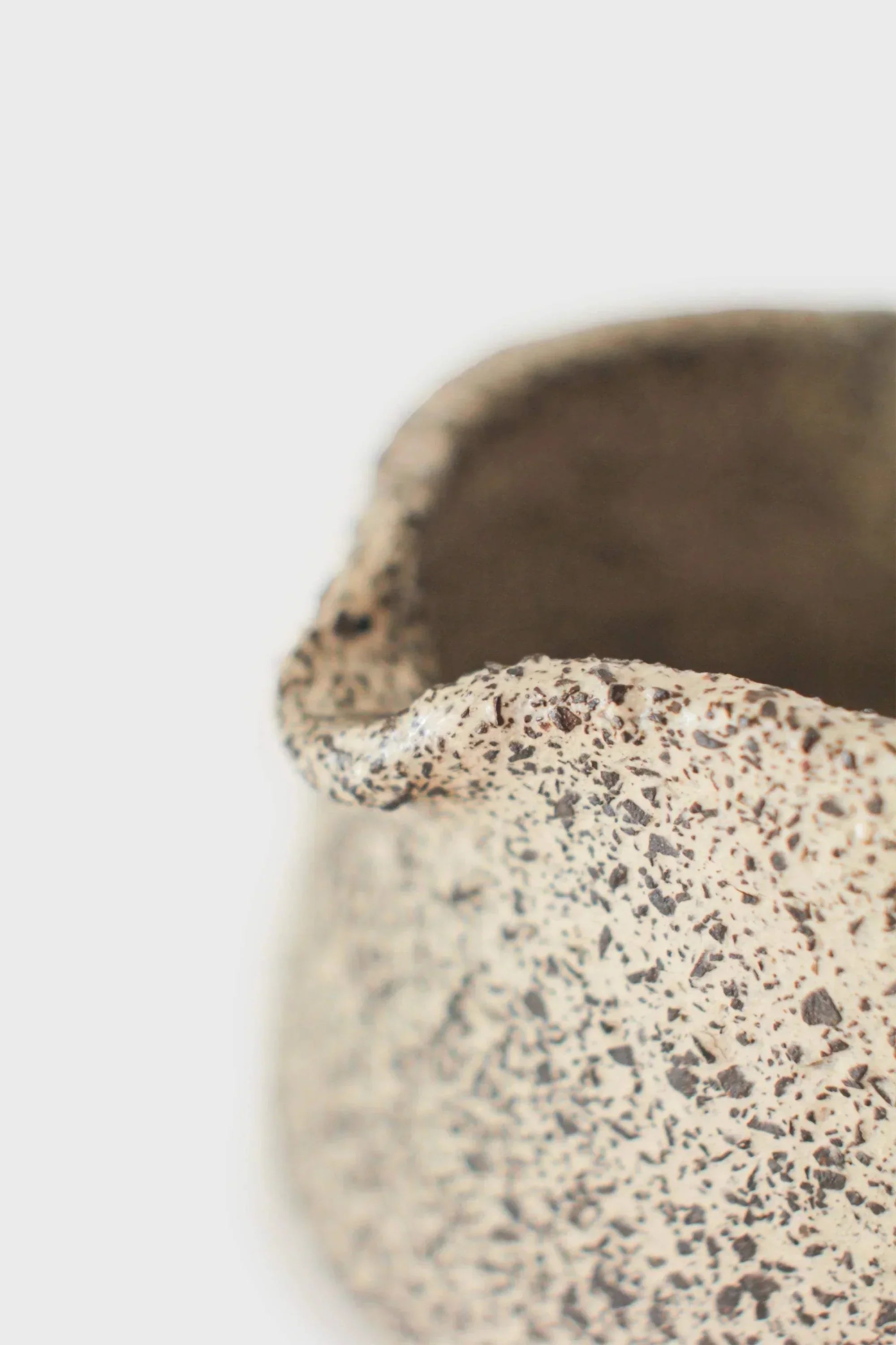 Handmade Stoneware Matcha Bowl — Oats Collection