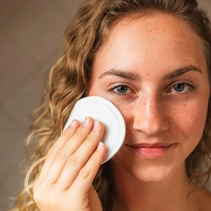 Reusable bamboo facial rounds