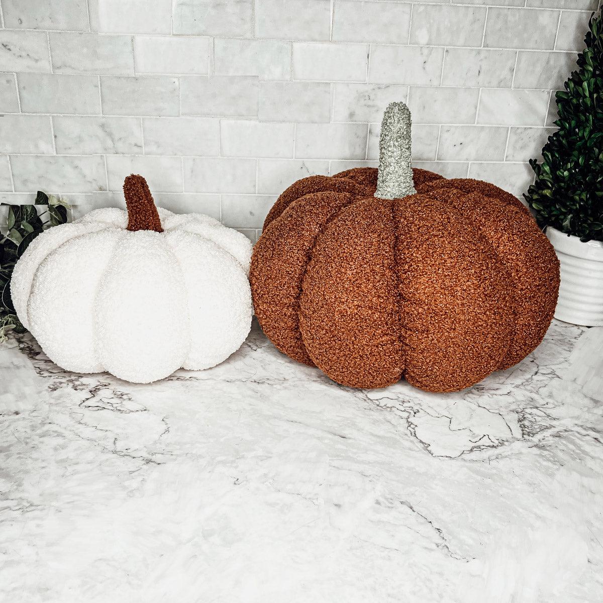 Blair Plush Pumpkin Pillow
