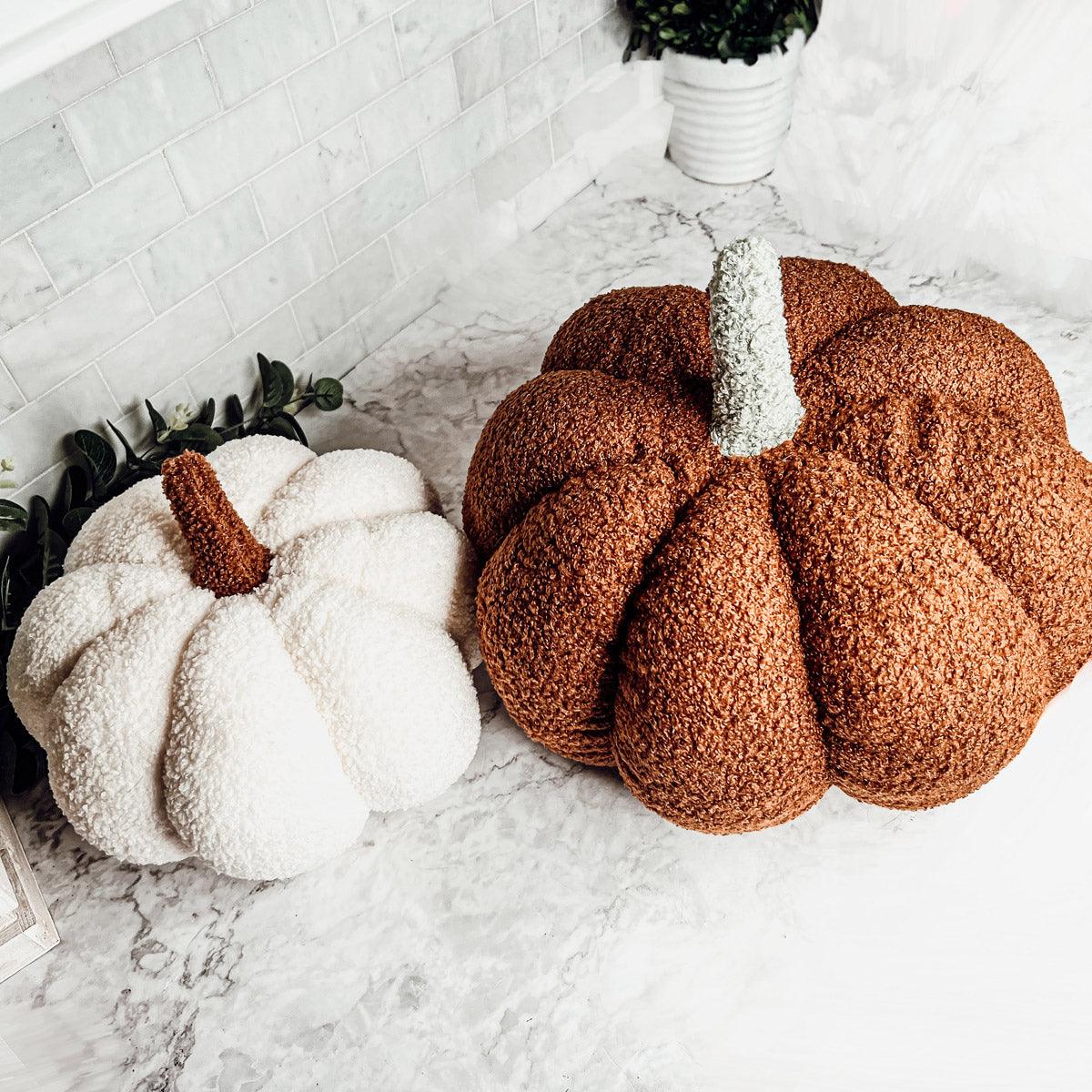 Blair Plush Pumpkin Pillow