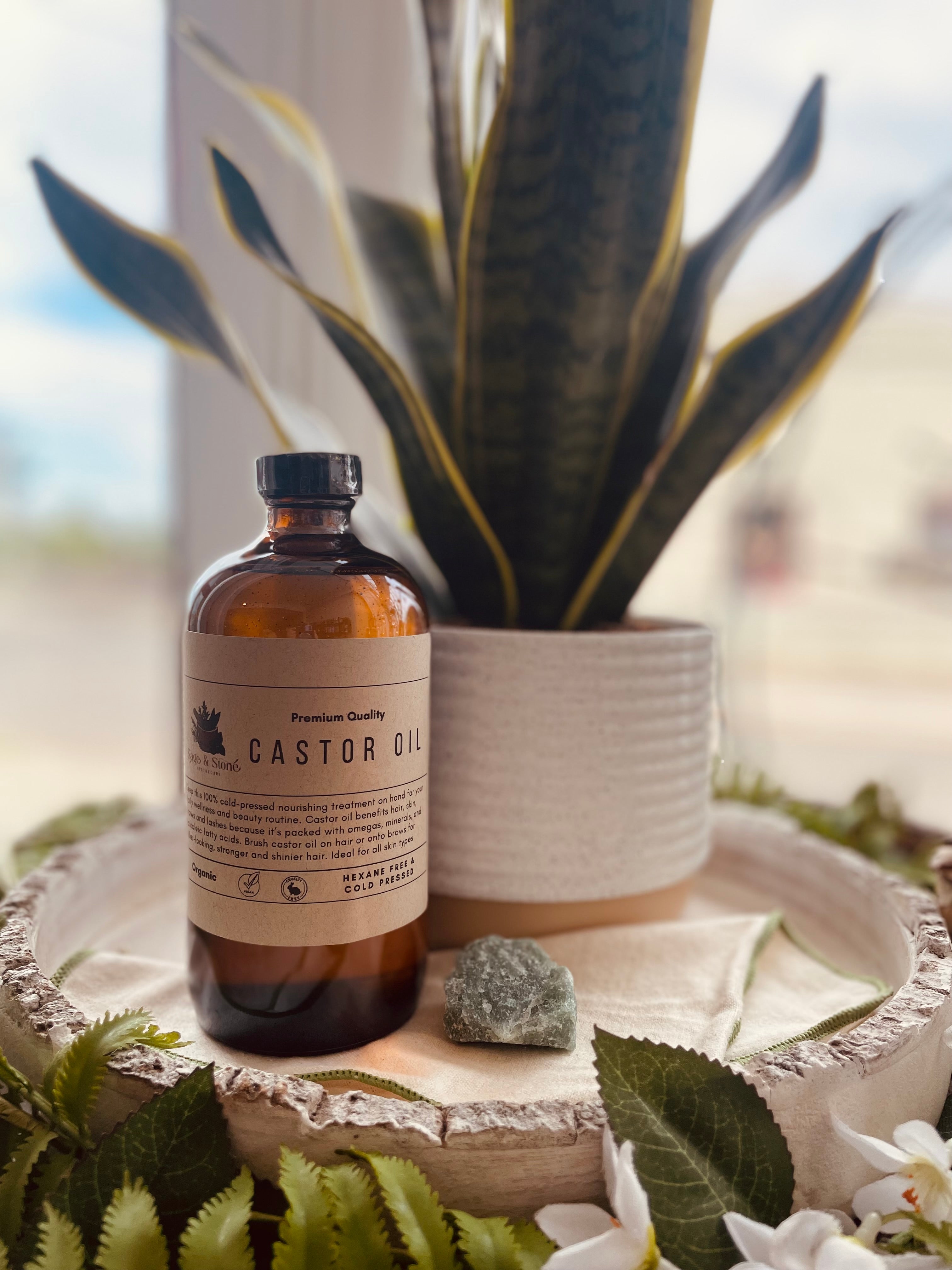 Organic Cold Pressed Castor Oil
