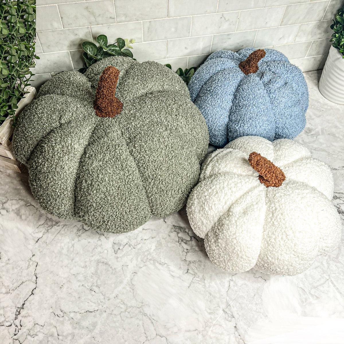 Blair Plush Pumpkin Pillow