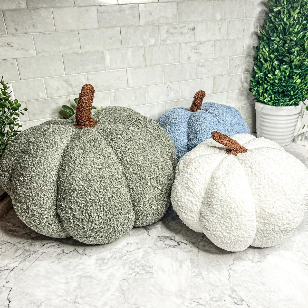 Blair Plush Pumpkin Pillow