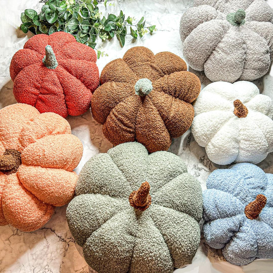 Blair Plush Pumpkin Pillow
