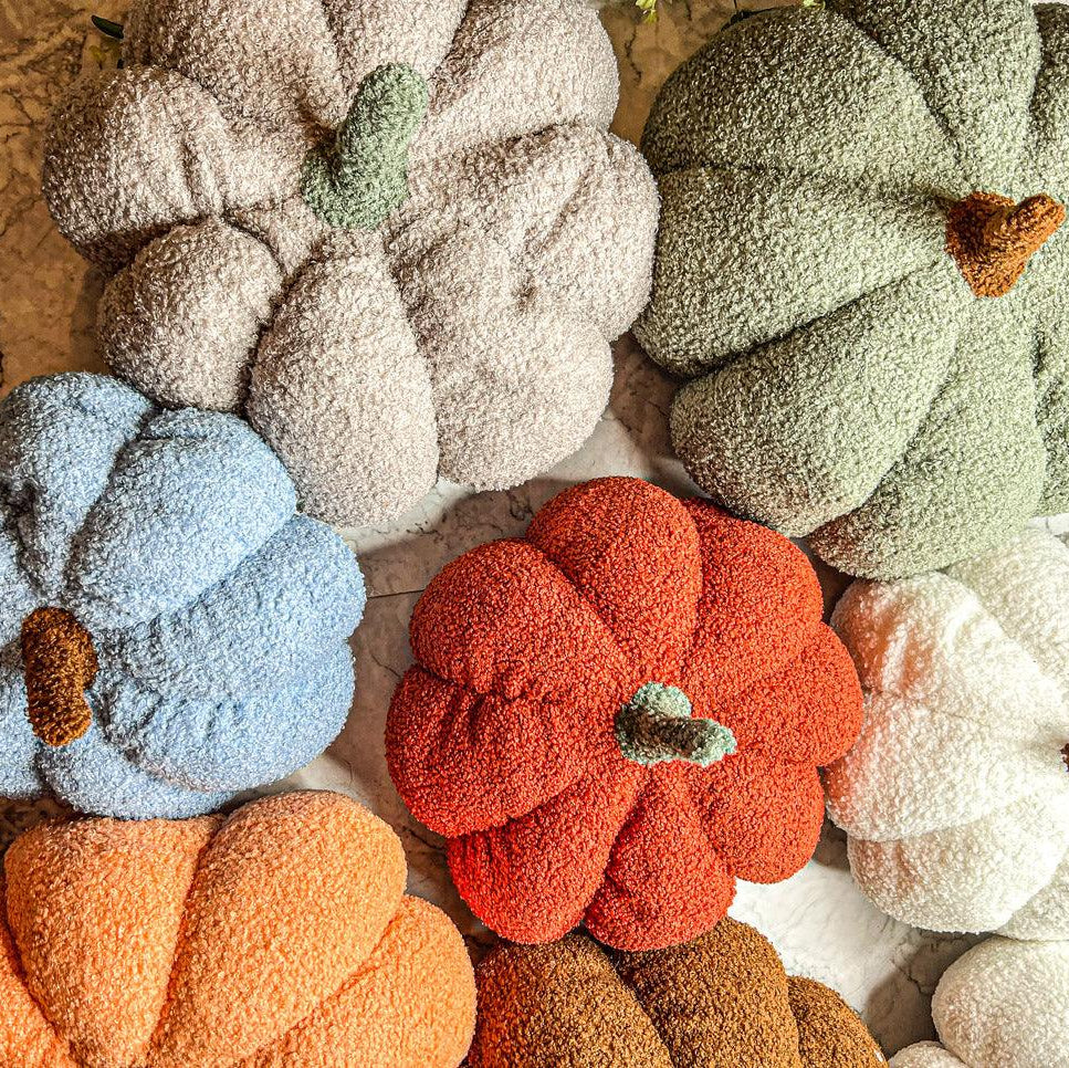 Blair Plush Pumpkin Pillow