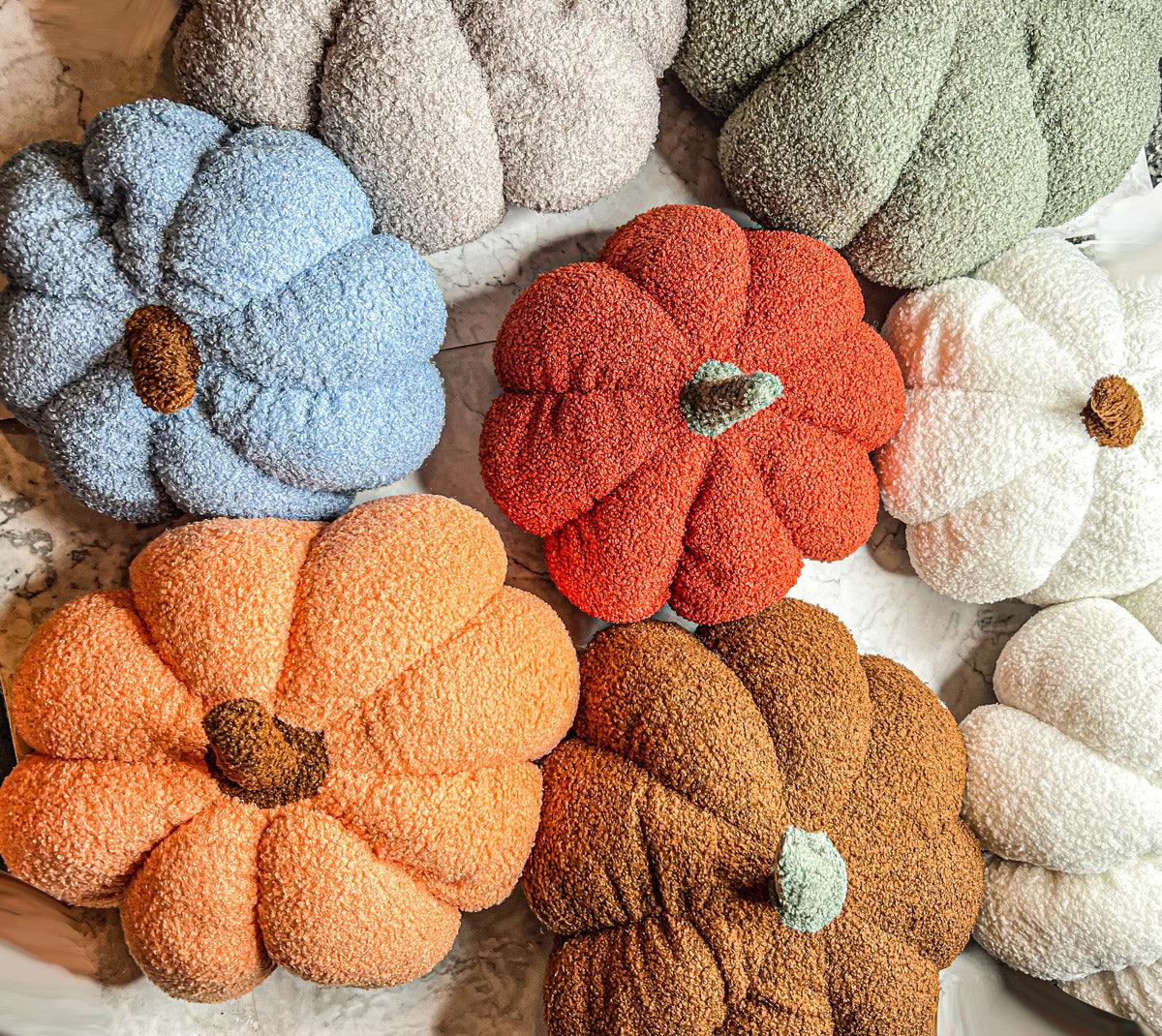 Blair Plush Pumpkin Pillow