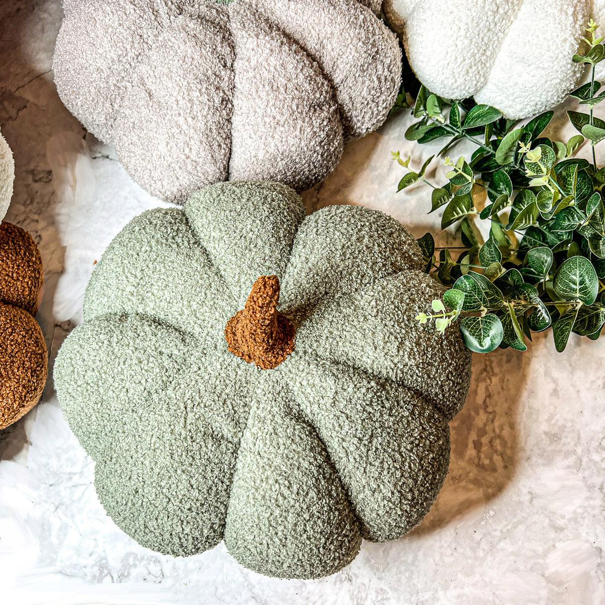 Blair Plush Pumpkin Pillow