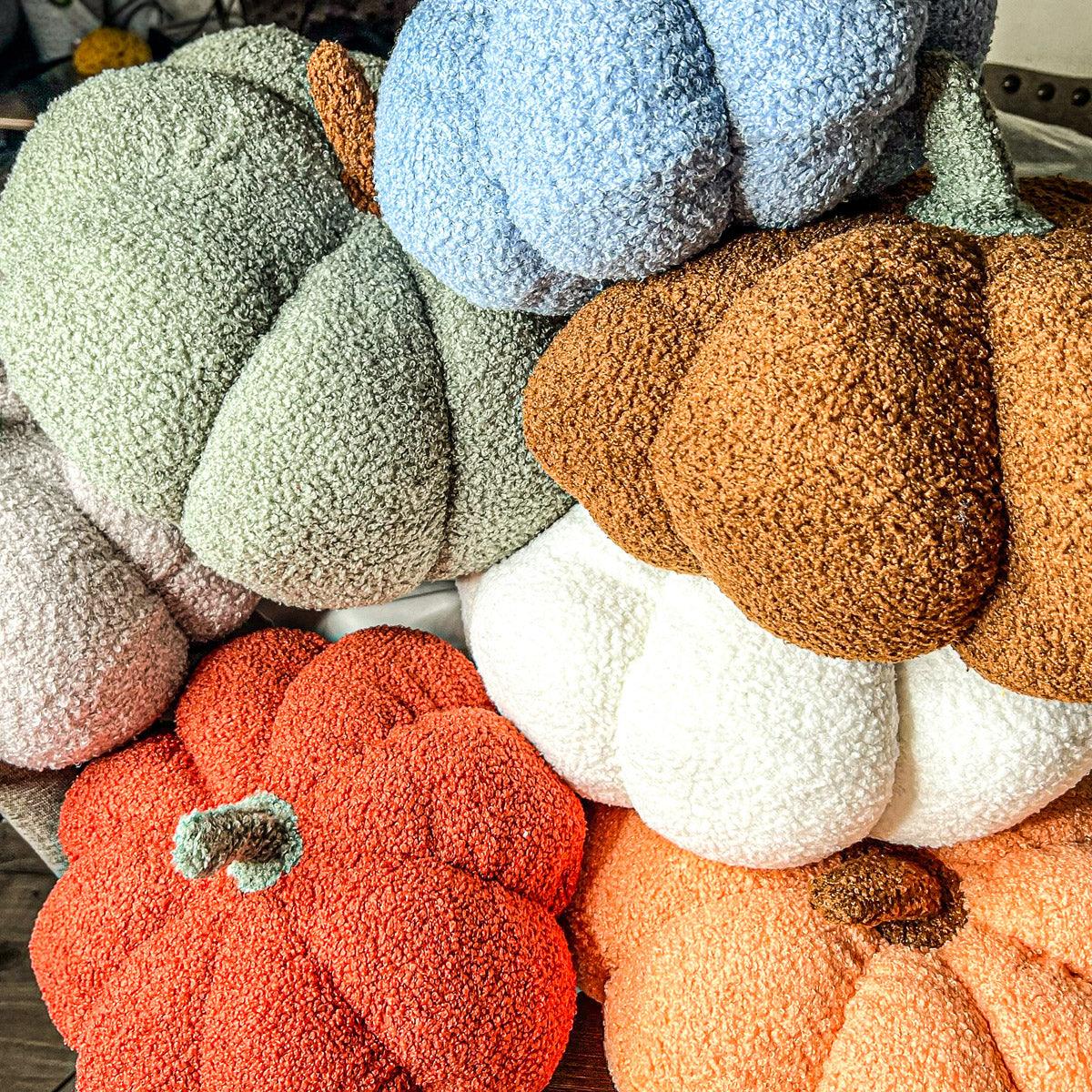 Blair Plush Pumpkin Pillow