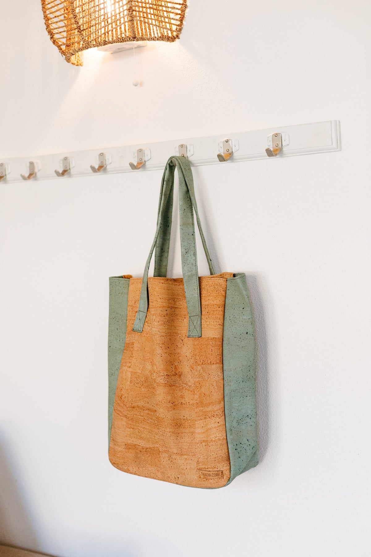 Farmers Market Cork Shoulder Bag