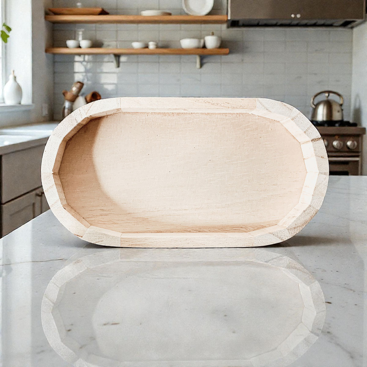Rustic Wood Trinket Tray