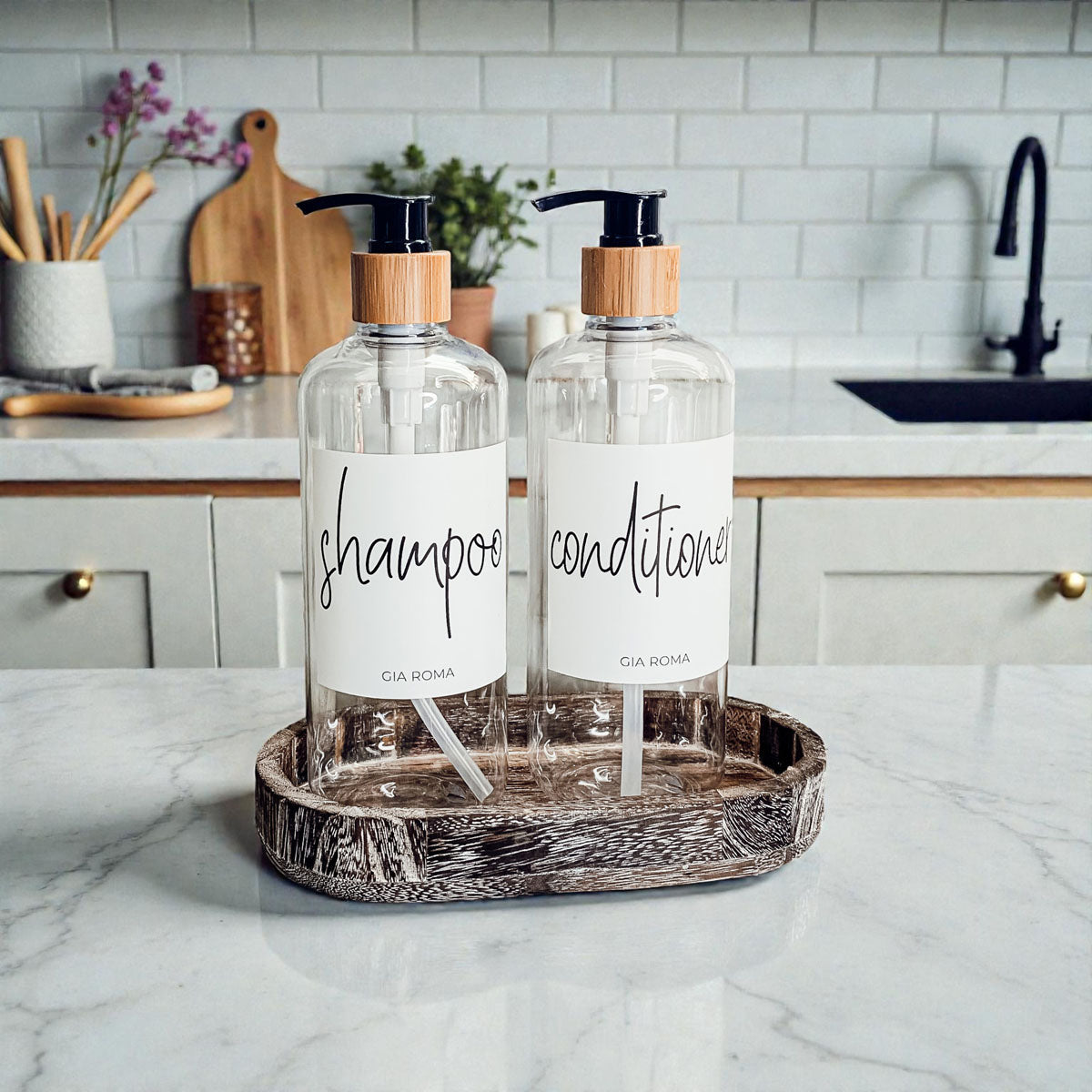 Rustic Wood Trinket Tray