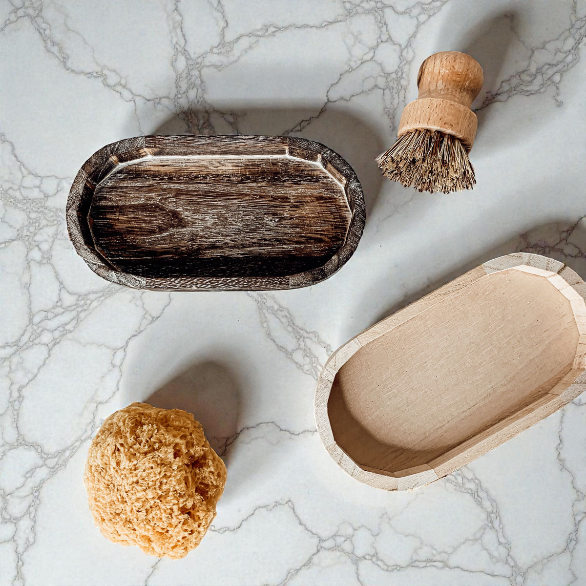 Rustic Wood Trinket Tray