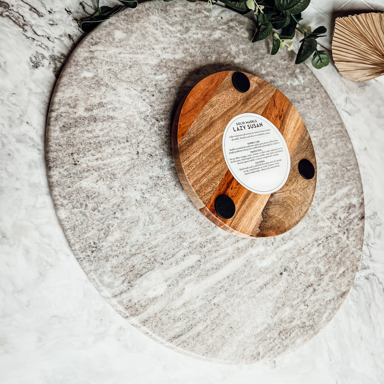 Marble Lazy Susan