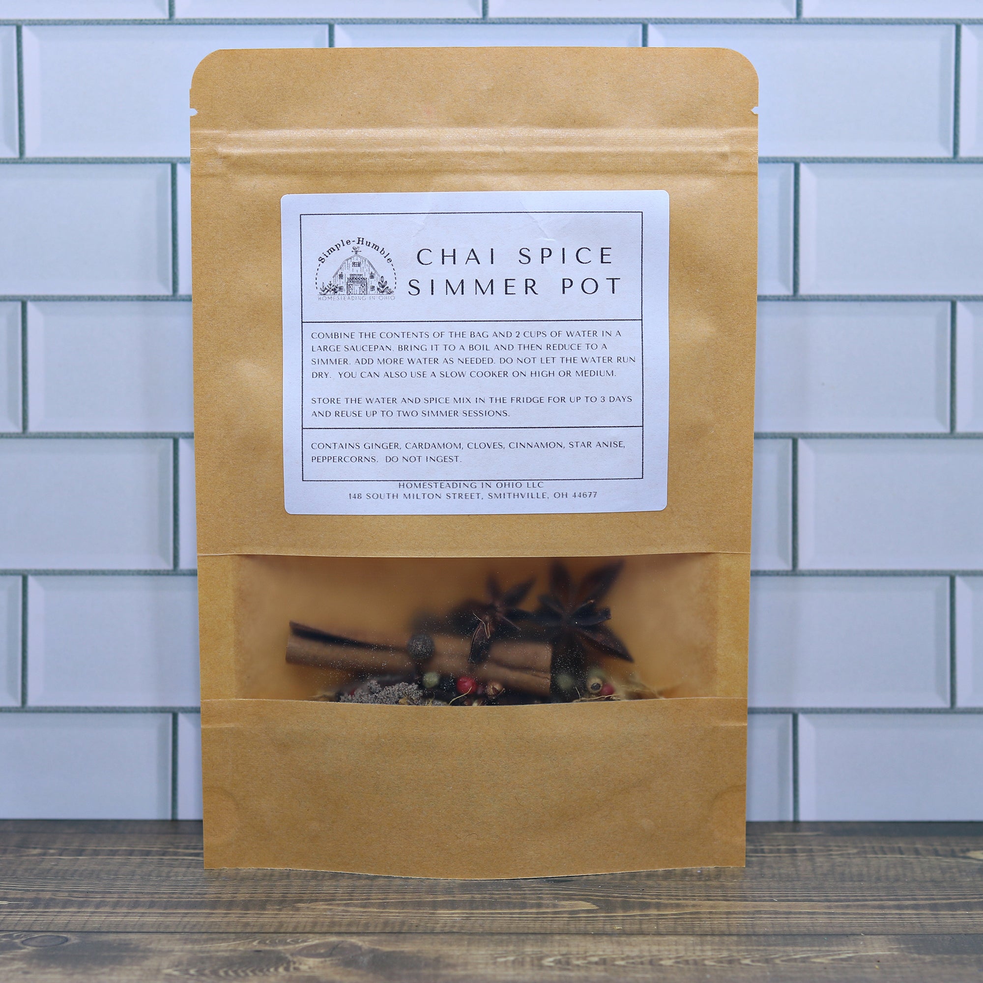 Chai Spice simmer pot kit