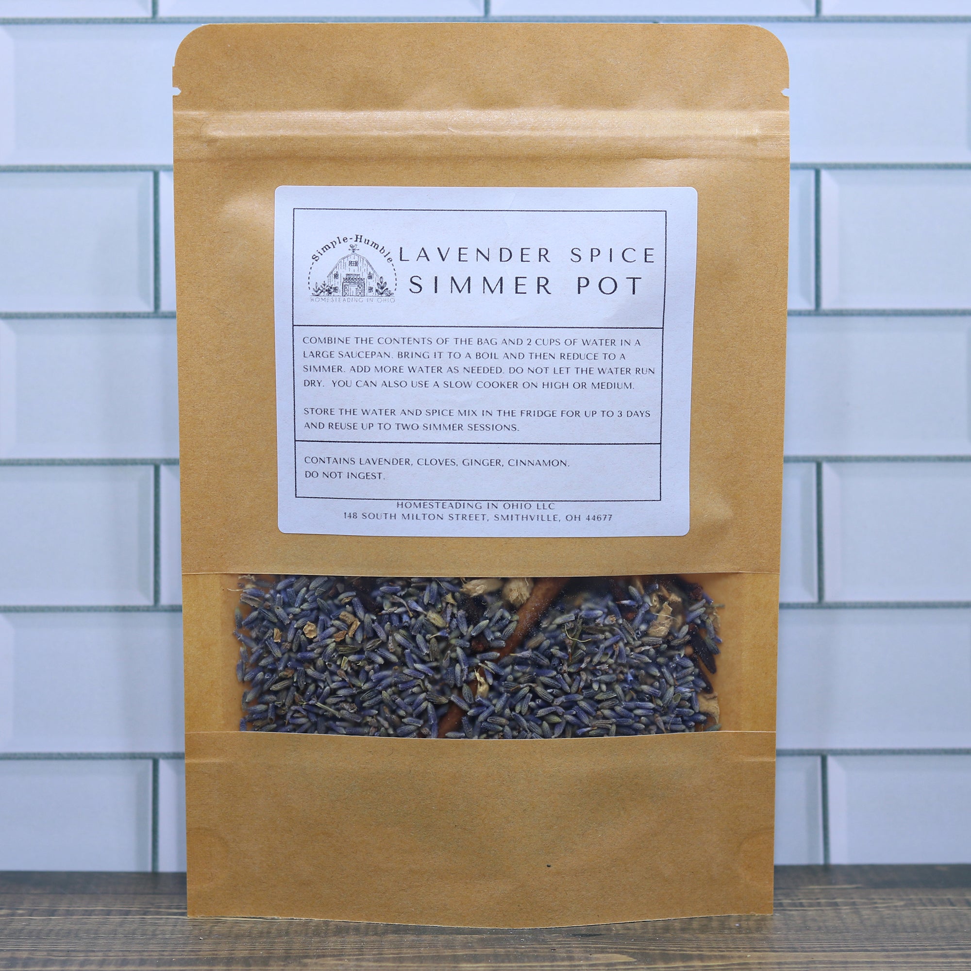Lavender Spice simmer pot kit