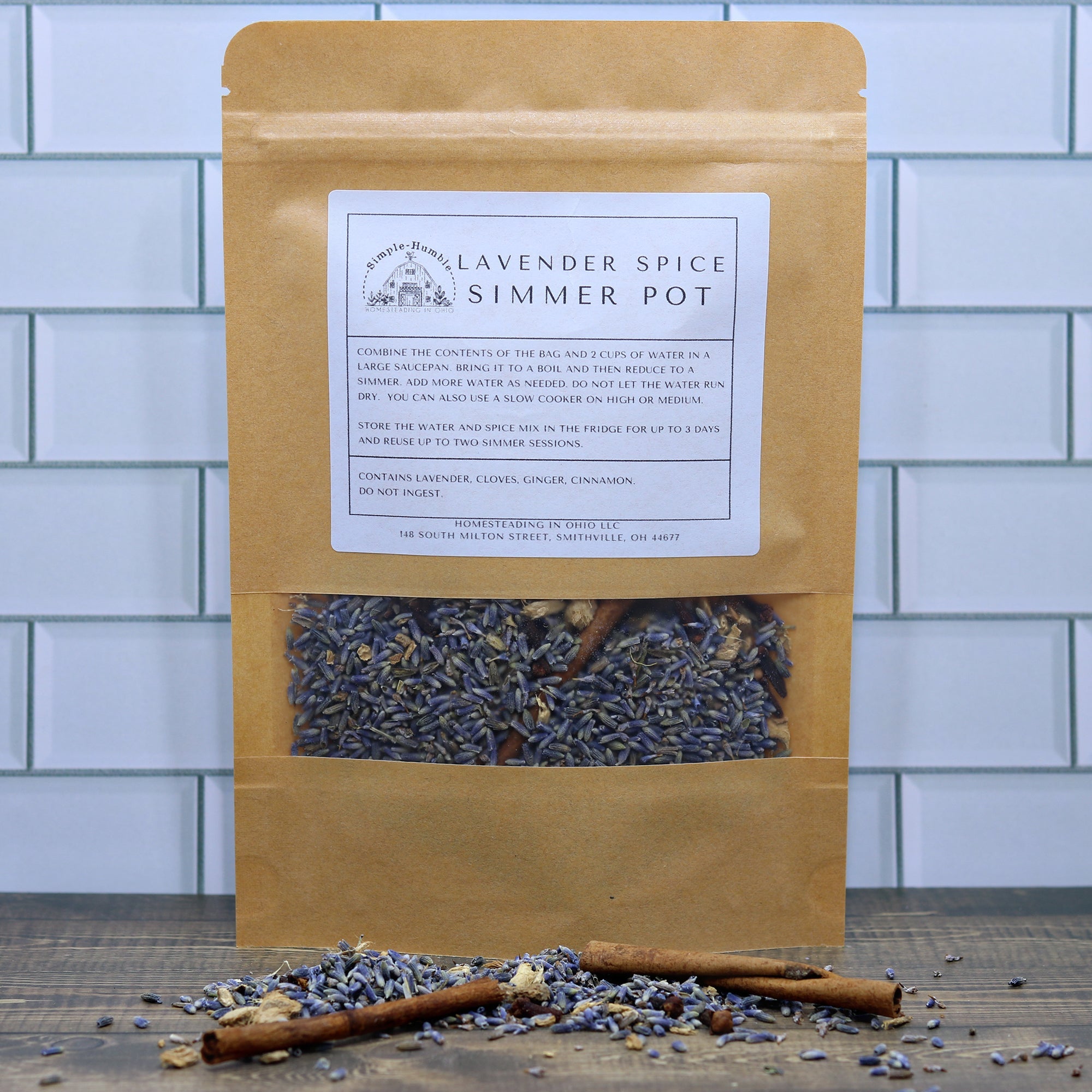 Lavender Spice simmer pot kit