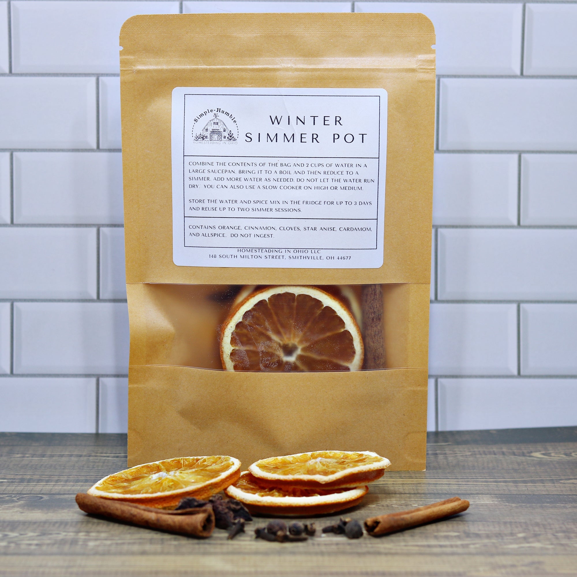 Winter simmer pot kit