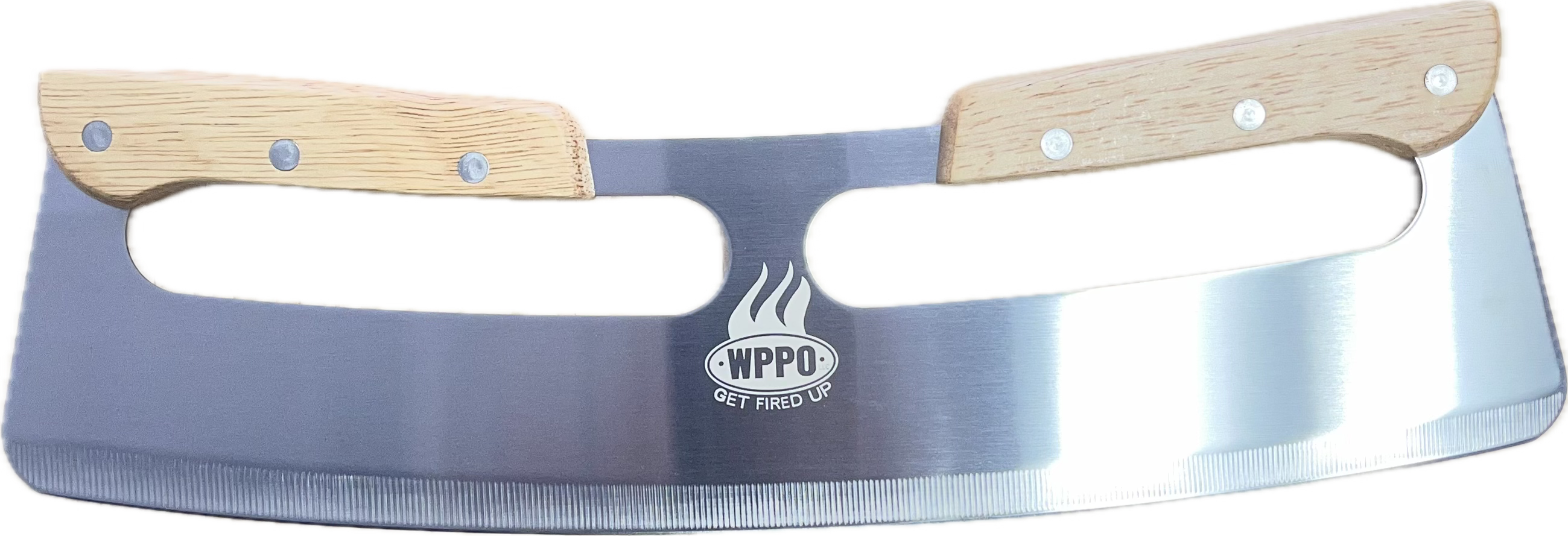 WPPO Rocker style pizza cutter 14" W/ Blade cover